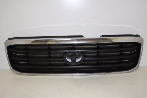 98 99 00 01 toyota land cruiser front grille grill chrome sold as is