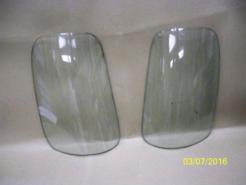 Original 1948-54 gmc chev pickup curved quarter round glass both left &amp; right