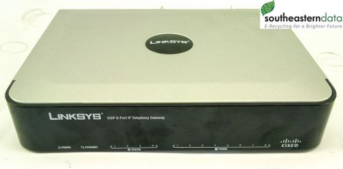 Linksys spa8000-g5 8 port ip to analog telephonygateway &#034;untested&#034;
