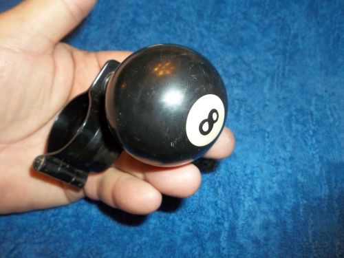 Eight 8 ball pool ball suicide knob auto steering wheel spinner vintage