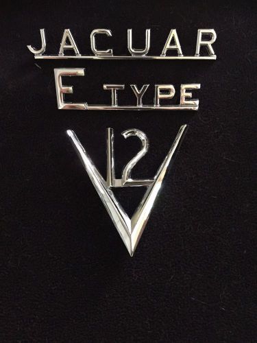 Jaguar xke series 3 e-type badge kit