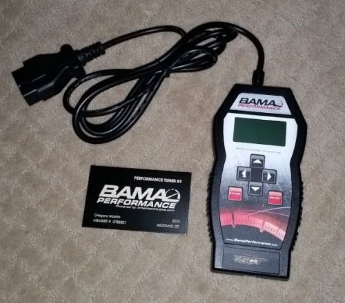 Bama/sct x3 sf3 flash programmer tuned for 2012 mustang gt