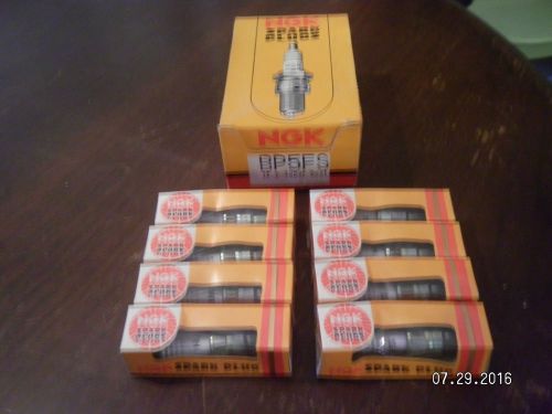 Vintage bp5fs ngk  spark plugs 8 plugs new
