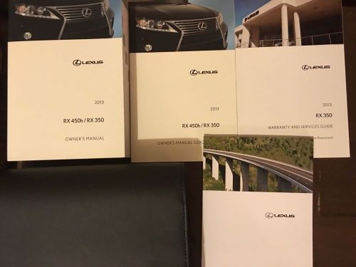 2013 lexus rx 350 / rx 450h owners manual