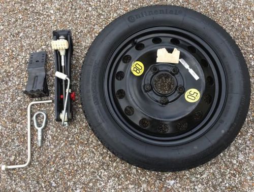 Bmw e46 3-series z3 16&#034; compact emergency spare wheel and tire kit 1999-2006