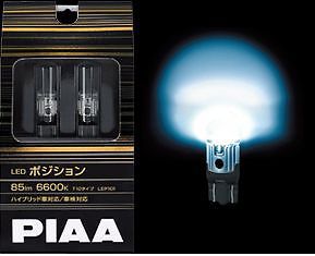 New genuine piaa led bulb 6600k t10 lep101 white  2 pieces