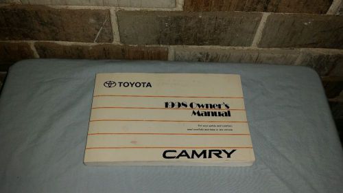 Nice oem 1998 toyota camry owners manual book