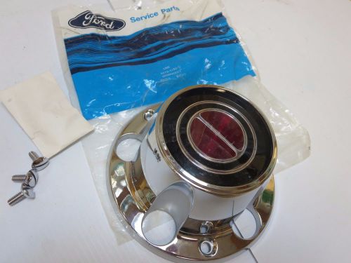 New, nos 1982 1989 ford f150  bronco wheel rim center cap hub dust cover emblem