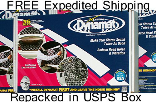 10455 dynamat xtreme 36 sq ft bulk pack (9 sheets) sound damping rush shipping