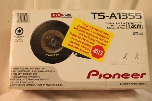 Pioneer, ts-a1355, 2-way speaker, car, stereo, audio, 13cm, 120 watt max.
