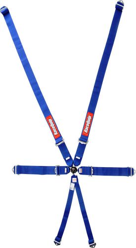 Racequip/safequip blue cam lock 6 point harness p/n 751021