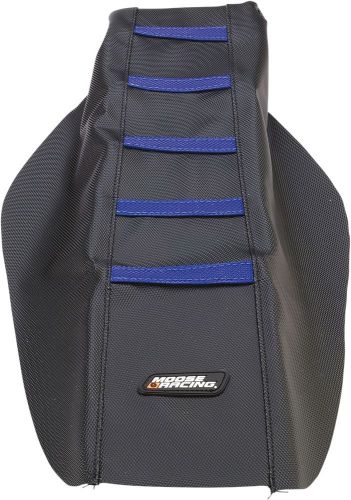 Moose racing ribbed seat cover blue 0821-1814