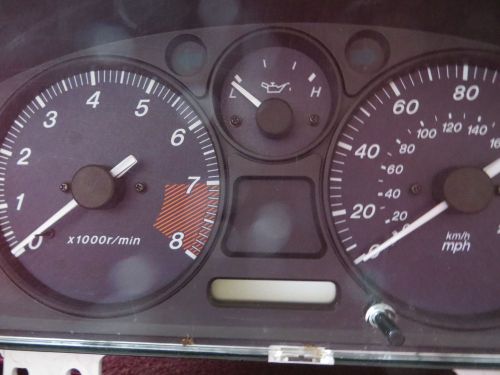 1999 mazda miata instrument cluster speedometer used oem