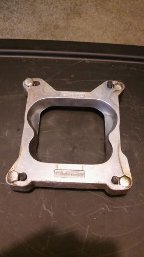 Mr gasket #1932 carburator spacer plate square bore to spreadbore