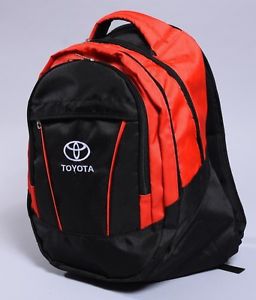 New toyota black backpack bag flag banner yaris corolla rav4 avensis aygo