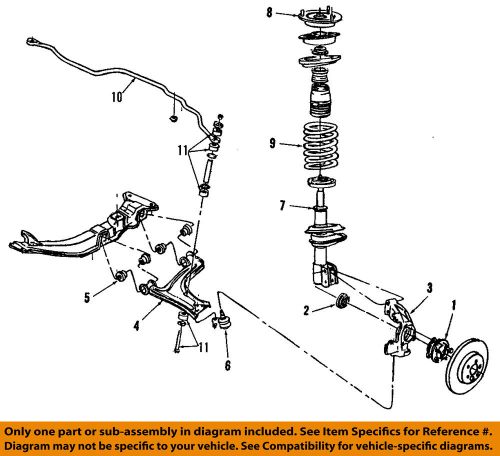 Gm oem stabilizer sway bar-front-bushings 22537956