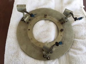 Reduced, twin cessna 310 aircraft prop/propeller deice slip ring