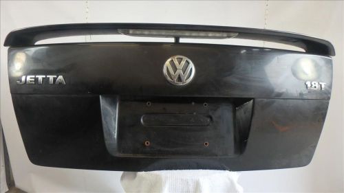 Trunk lid vw jetta sedan 99 00 01 02 03 04 mk4 black l041