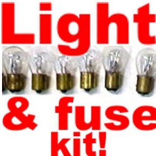 60 bulbs and fuse kit for beretta caprice gm cars 1982-97 replace dim light bulb