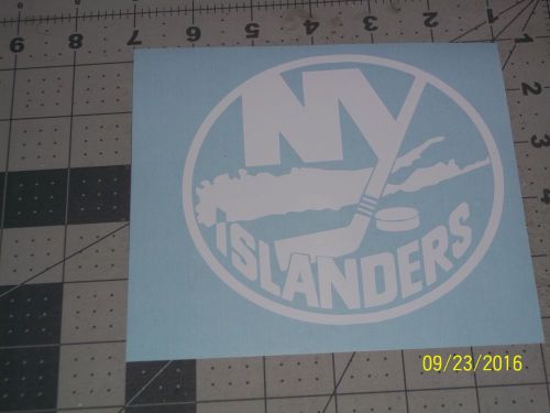 New york islanders 5&#034; vinyl decal sticker laptop windows wall car boat