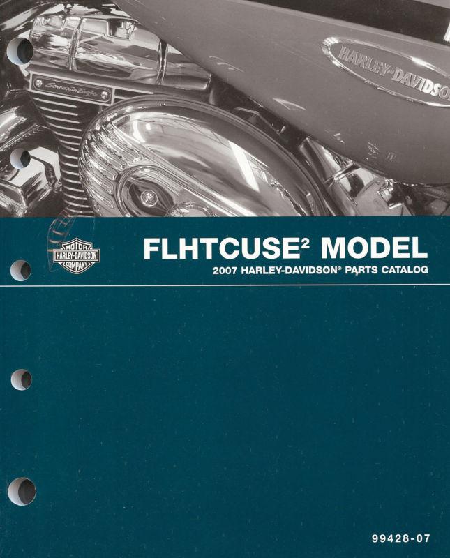 2007 harley-davidson flhtcuse2 ultra parts catalog manual -new-flhtcuse-cvo