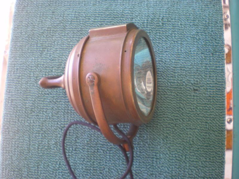 Brass head/side light/lamp antique car motorcycle 1908 1909 1910 1911 1912 