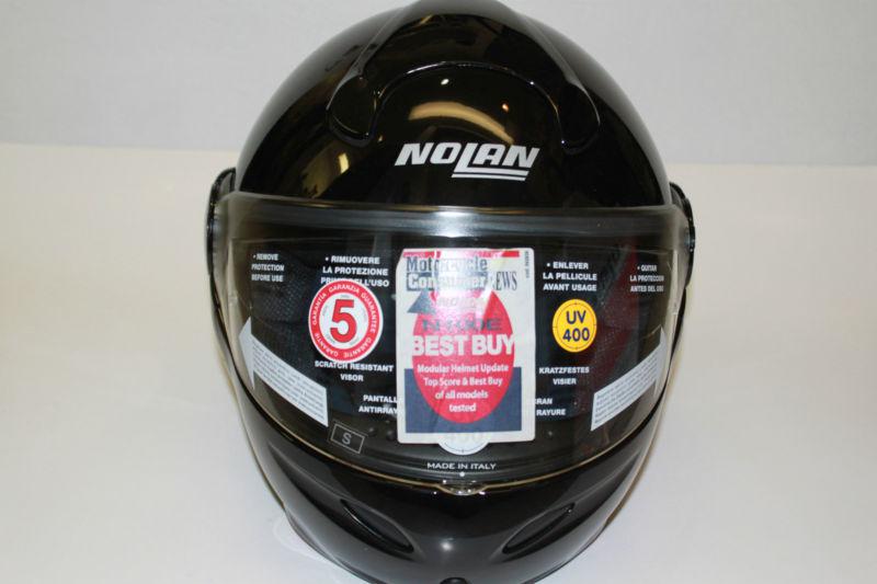 New nolan n100e small flip face motorcycle helmet black
