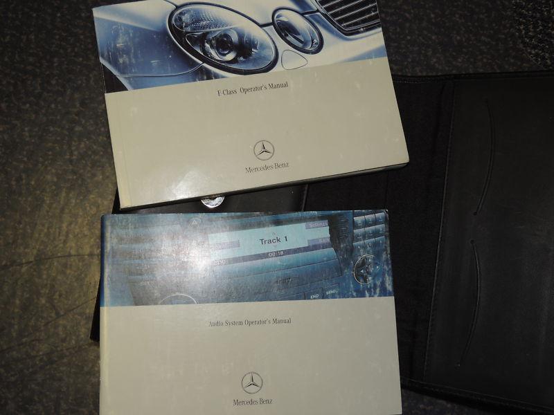 2003 mercedes e-class owners manuals 
