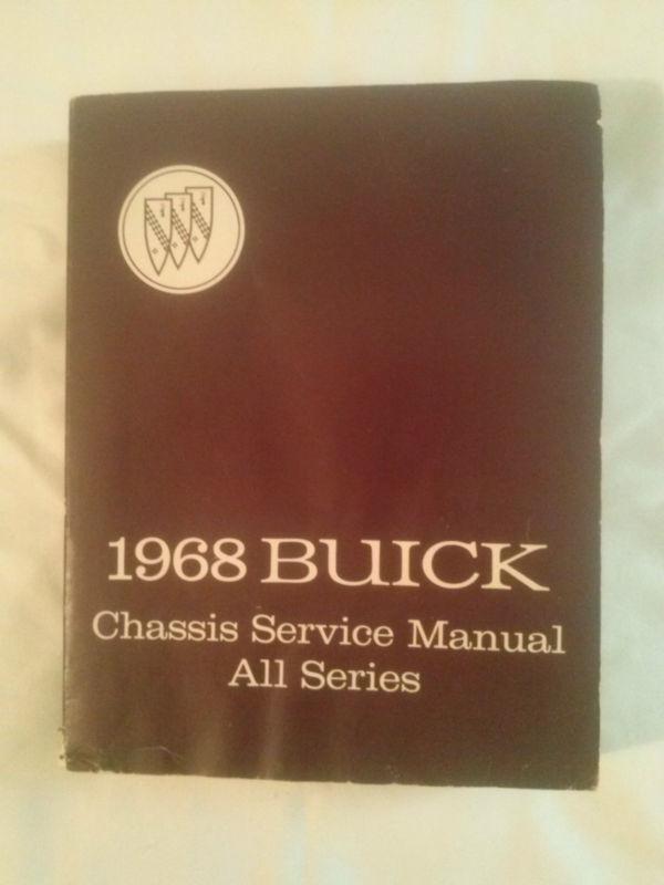 1968 buick chassis service manual all series