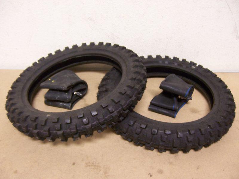 Honda xr 50 front and rear tires & tubes  xr50 crf50 2.50x10  60/100-10 