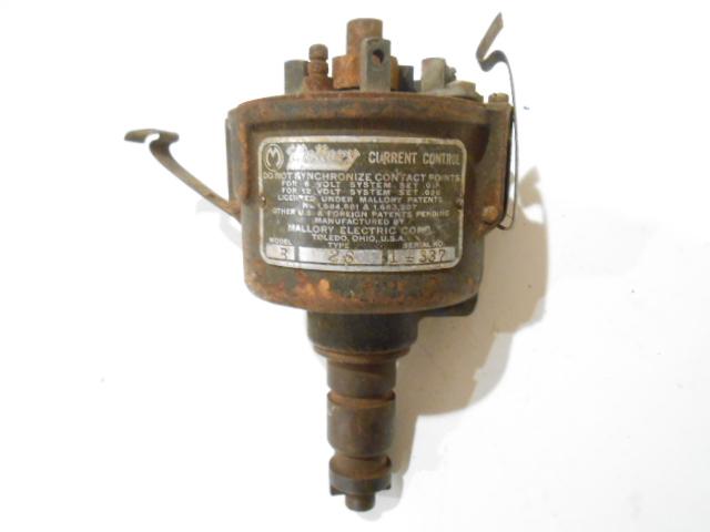 1930 1931 dodge desoto chrysler  mallory dual point cast iron distributor