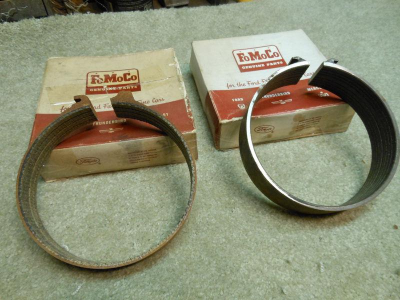 Nos 51 52 53 54 ford/mercury pickup original auto trans bands