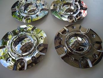 Starr custom wheel chrome plastic wheel center cap set #958l178 caps (1)