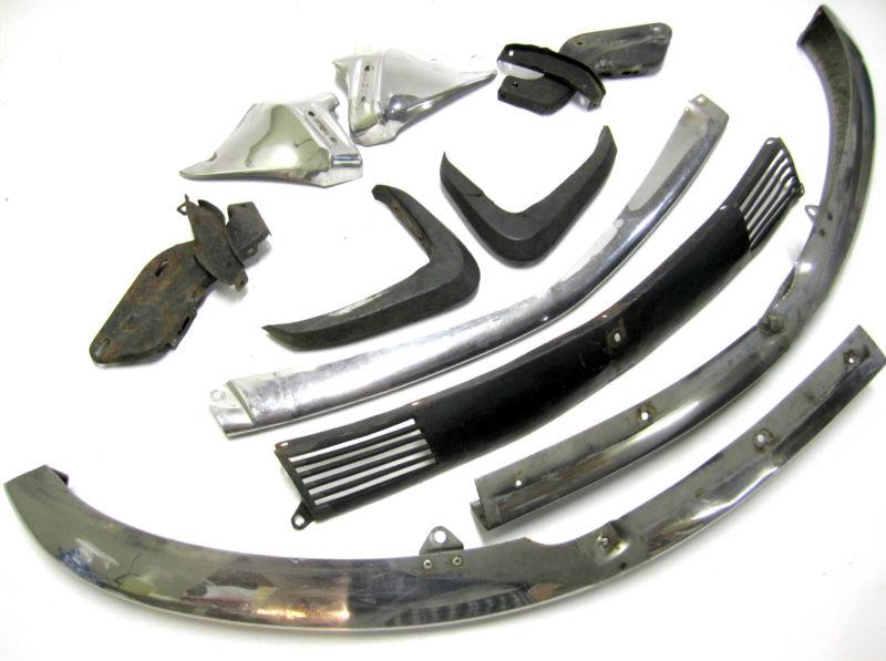 1963/1964/1965/1966/1967 citroen id/ds-19/21 second nose front bumper assembly