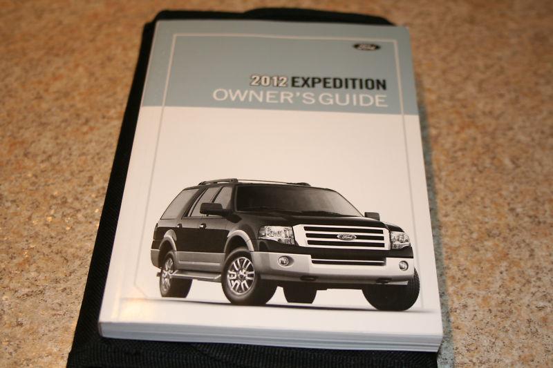 2012 12  ford expedition owners guide manual