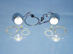 1967 1968 mustang back up light kit, fomoco lens, most complete & free shipping