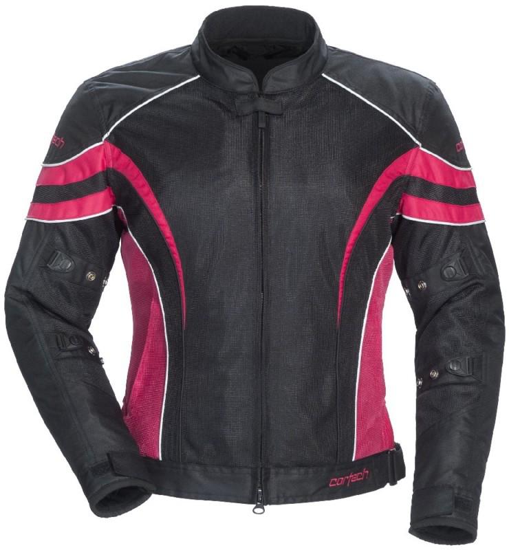 Cortech lrx air 2 pink xs womens textile mesh motorcycle riding jacket