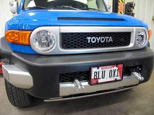 Blue ox bx3768 base plate for toyota fj cruiser 07-10