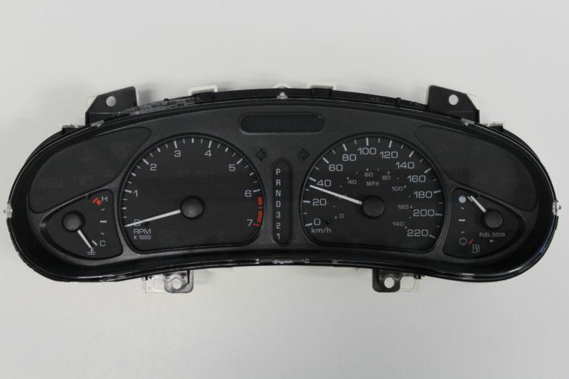 Ii new km km/h 1999 alero instrument panel speedometer gauge cluster # 09360353