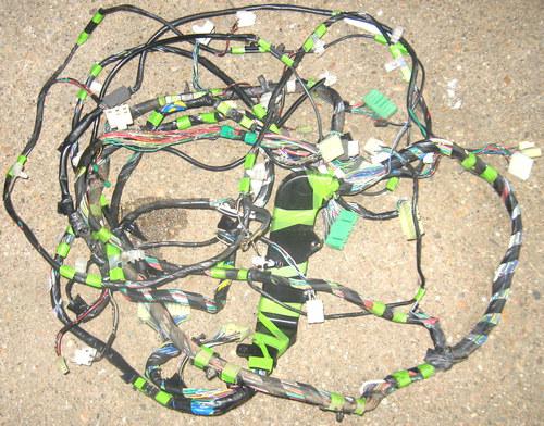 89-91 mazda rx7 rx-7 convertible rear wiring harness