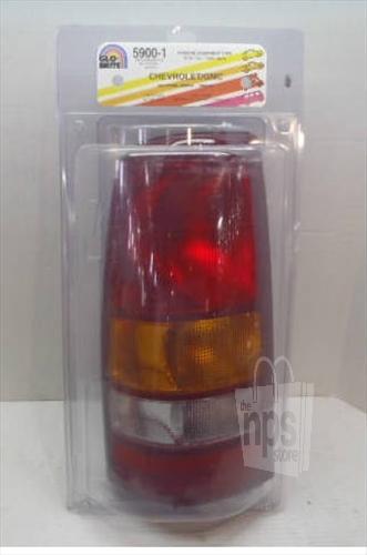 Glo brite 5900 1 stop, tail, turn lh tail light assembly for chevy gmc 1999-2000
