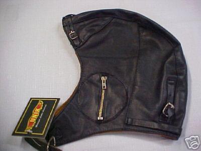 Leather flying helmet xl