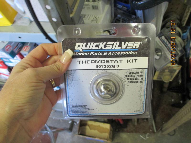 Mercruiser thermostat kit oem #807252tq3 