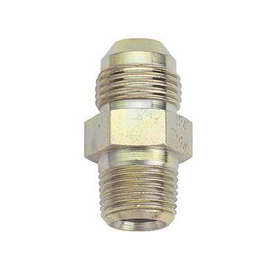 Fragola fitting straight -16 an male to 3/4" npt male steel zinc plated ea