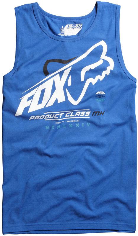 Fox constant shift royal blue tank top shirt motocross shirts mx 2014