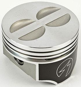350 sbc forged flattop pistons 4.020 " new trw forged pistons set of 8