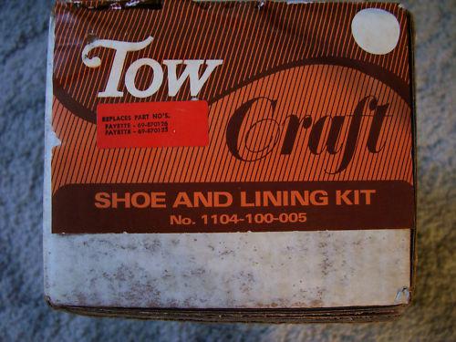 Fayette shoe & lining kit for 10"x2-1/4" electric brake