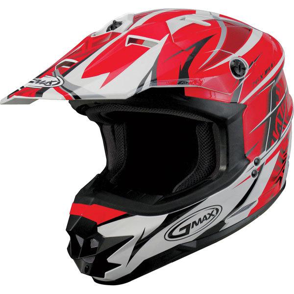 Red/white/black s gmax gm76x player helmet