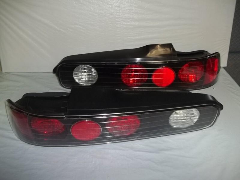 1994-2001 acura integra altezza taillight black pair