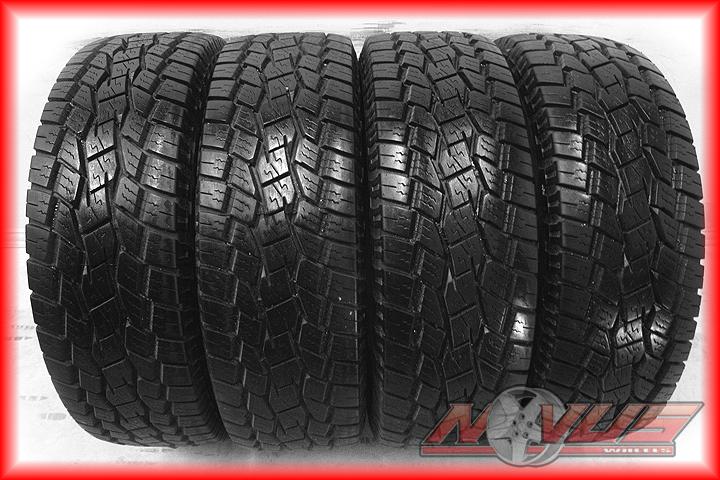 ★★★ 20" toyo a/t open country 275/65/20 tires 95% life left!!!!! e rated ★★★